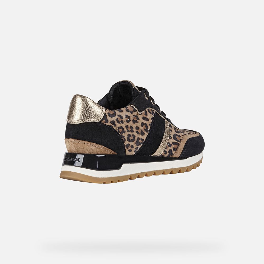 Geox Bayan Spor Ayakkabı Siyah - Tabelya - YNL-358467